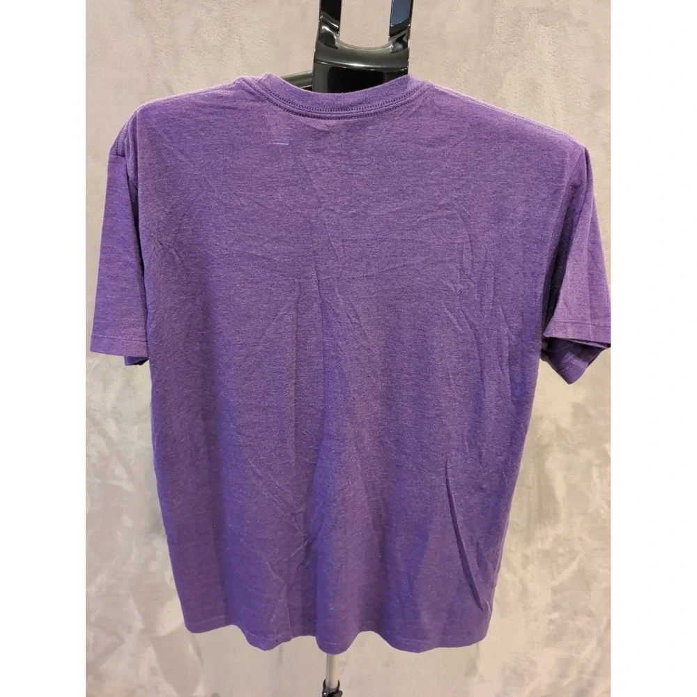 David & Goliath Storm Pros T-Shirt Purple Graphic Tee Mens Large‎